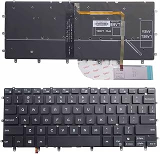 Compare COMPSA  New Keyboard FOR DELLs XPS 13 9343 xps13 9350 9360 15BR N7547 N7548 173000 US BLACK laptop keyboard Backlight at KSA Price