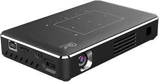 Compare BTZHY Home Office Projecter Mini Projector Portable Outdoor Movie Home Cinema Support Color : 4G 32G, Size : EU plug at KSA Price
