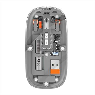 Compare Wireless Computer Mice with High end PixArt 3065 IC Design 1600DPI Adjustable Silent Type C One Key Desktop for Office and Gaming Single 3 Model BT at KSA Price