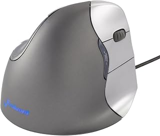 Compare Evoluent VM4R VerticalMouse 4 Right Hand Ergonomic Mouse with Wired USB Connection Regular Size at KSA Price
