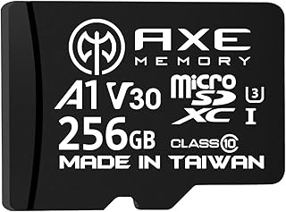 AXE MEMORY 256GB Micro SD Card 4K Ultra Full…