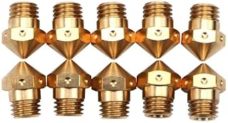 Compare 200pcs Brass MK10 Nozzle for Hotend Kit Mk10 Brass Nozzle M7 3D Printer Kit for Makerbot 3D Printer Parts 3D Printing Accessories Size : 0.4MM at KSA Price