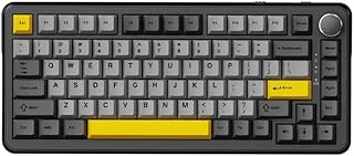 AJAZZ AK820 Max Plus Gaming Keyboard, 2.4GHz Wireless/Bluetooth,…