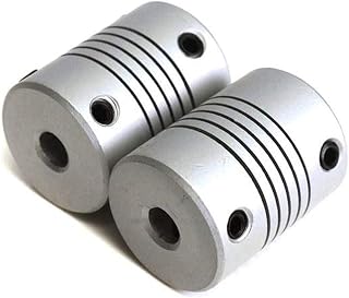 Compare Flexible Coupler 2 Pcs 5 x 8 mm Compatible with 3D Printer Z Axis 3D printer accessories at KSA Price
