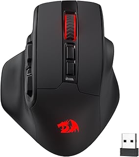 Redragon M806 Wireless Gaming Mouse, 7 Programmable…