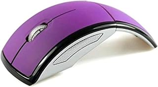 Compare Foldable 2.4GHz Wireless Mouse Mouse for The PC Computer Mouse Foldable Folding MouseMice + USB 2.0 Receiver for PC LaptopPurple at KSA Price