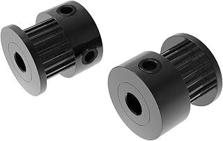 Compare Coupler Synchronous Wheel 3D Printer Accessories WearResistant Iron Color : Black at KSA Price