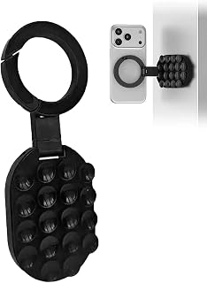 Compare Magnetic Phone Stand 180 Rotatable Foldable Suction Cup at KSA Price