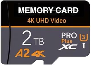 Pro Plus 2TB Memory Card, A2 High Speed XC…