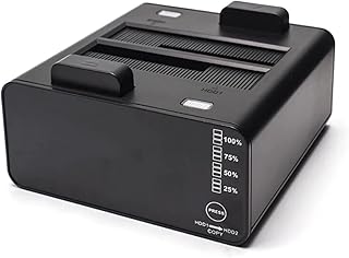 Hard Drive Docking Station Dual Bay SATA To…
