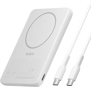 Belkin BoostCharge Magnetic Power Bank 5000mAh Portable…