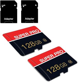 2 Pack 128GB Micro Sd Card Class 10 Memory…