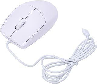 Compare Cryfokt USB C Wired Mouse, 1200 DPI Quiet Optical Computer Mouse for at KSA Price