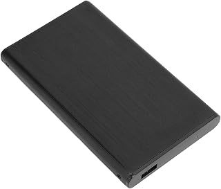 Compare 2.5 External Hard Drive Enclosure, USB3.0 External Hard Drive Lay Flat Docking Station 6Gbps Fast Transmission Plug and Play SSD Hard Disk Box for I II III Generation Black at KSA Price