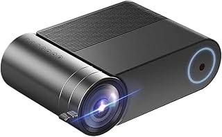 Compare N&R Mini Projector HD 720P 2400 Lumens Movie Projector Max 130" Display Support 1080P Home Theater Projector Compatible with HDMI SD AV VGA USB for Home Cinema Outdoor Movie JBTong at KSA Price
