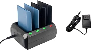 Compare 4Slot Charging Cradle for Zebra TC51 TC510K TC52 Battery Charger Cradle with Adapter for Zebra TC56 TC57 Charging Accessories for Scanner at KSA Price