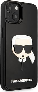Compare Karl Lagerfeld 3D Rubber Karl Head Hard Case for iPhone 14 Max 6.7"  Black at KSA Price