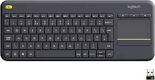Logitech K400 Plus Wireless Touch TV Keyboard With…