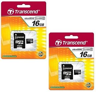 Compare Transcend Nokia Lumia 521 Cell Phone Memory Card 2 x 16GB microSDHC Memory Card with SD Adapter 2 Pack at KSA Price
