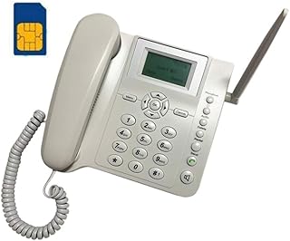 Compare BW Wireless Quad Band GSM Desk Phone  2.4 Inch LCD Screen, Rechargeable Battery, Caller ID, Redial, Hands Free Functions  White at KSA Price