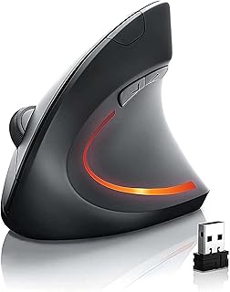 KASTWAVE Ergonomic Wireless Mouse, Vertical Gaming…