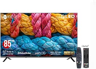 MTC QLED Smart TV 85 Inch 4K UHD webOS…