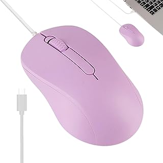 Compare Computer Mice Wired | PC Mice Wired | AntiSlip Ergonomic Game Accessories PlugAndPlay Desktop for Home Office School Men at KSA Price