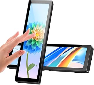Upgraded 8.8 Inch Small Touchscreen Monitor, PC…