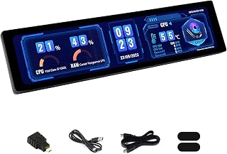 Compare 11.9 Inch IPS Screen HD Display 320×1480 – Capacitive Touch LCD, HiFi Speakers, Metal Case, for Raspberry PiPCComputer Auxiliary Monitor 11.9inch No touch at KSA Price