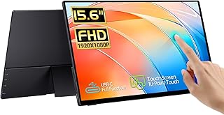 15.6'' Portable Monitor Touchscreen, FHD…