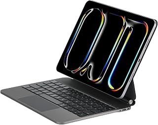 Compare InUnion Magic Keyboard for iPad Air 11 Inches M2M3 and iPad Pro 11 Inches 1st2nd3rd Gen, iPad Air 11 Inches 4th5th Gen – Magnetic Backlit Keyboard Cover at KSA Price