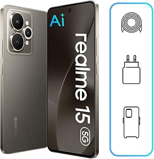Realme 15 5G Smartphone (12GB RAM, 256GB Storage)…
