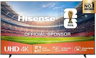 Hisense 85-Inch A6Q UHD 4K 60Hz Smart TV,…