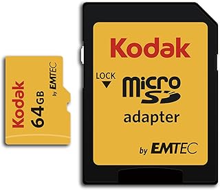 Compare KODAK 64GB Class 10 UHSI U1 microSDHC Card with Adapter at KSA Price