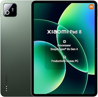 Compare Xiaomi Pad 8, Tablet 11.2 inches, 12+256GB, Android 16, Snapdragon 8s Gen 4, Long Battery Life 9200mAh, 3.2K 144Hz Display, HyperAI, 45W, with Charger Green at KSA Price