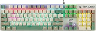 MechLands Aula S500 Wired Gaming Keyboard, 100% Full…