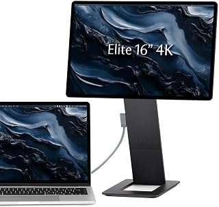 Compare SOTSU FlipAction Elite 16" Portable Monitor, 4K UHD 3840x2400, Portable Display for Laptop, Extra Display, USBC 65W & MiniHDMI, 100�IP3, 450 nits, Aluminium at KSA Price