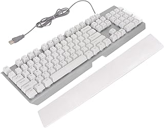 Compare GOWENIC RGB Wired Gaming Keyboard, 104 Keys, Mechanical Feel, Waterproof, QWERTY Layout, USB Power, PC, Laptop, Gaming Console Compatible, English at KSA Price
