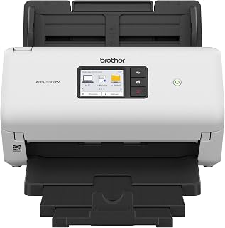 Brother ADS-3300W Wireless, High-Speed Desktop Scanner…