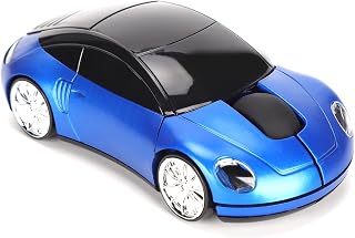 Wireless Mouse Cute Car Shape Mouse 2.4GHz 1600DPI…