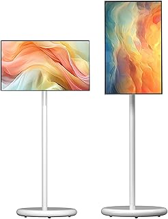 21.5" Portable Smart TV with 1080P Touchscreen,…
