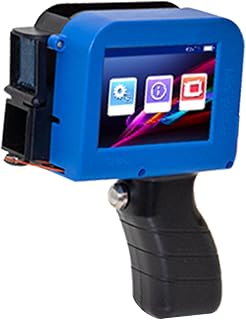 Compare Compact Handheld Printer Tool Portable Inkjet Printer with HD LED Touch Screen for Various Surfaces Wireless Data Import at KSA Price