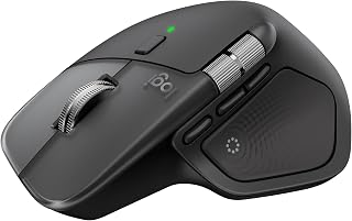 Compare Logitech MX Master 4 for Mac, Ergonomic Bluetooth Mouse with Advanced Performance Haptic Feedback, UltraFast Scrolling, USBC Charging, MacOS, iPadOS, Windows  Space Black at KSA Price