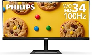 Compare PHILIPS 346E2CUAE 34" Curved Frameless, UltraWide QHD 3440x1440,100Hz, 121% sRGB, 1ms MPRT, USBC Charging, MultiView PIPPBP, Height Adjustable, 4Yr Advance Replacement, Black at KSA Price