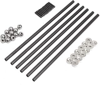 Compare Accessories, 4x6 MM 200MM Diagonal Push Rod L200 With Magnetic Ball Joint And Steel Ball For Kossel 3D Printer printer at KSA Price