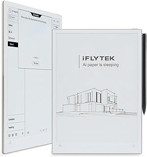 Compare iFLYTEK AINOTE 2, 10.65" Large Screen Paper Tablet, 4.2mm Ultrathin Note Taking Tablet with Stylus Pen, Supports AI VoicetoText Transcription &16Language Transcription at KSA Price