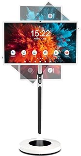 Shiarffe Smart TV with 32 Inch Wheels, Portable…
