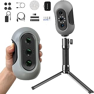 Compare 3DMakerpro Mole 3D Scanner for 3D Printing  3D Printer Accessories 0.05mm Accuracy 0.1mm Resolution 10FPS Handheld & Turntable Scan, NIR Light & Visual Tracking Technology, Free 3D Scanning Software at KSA Price