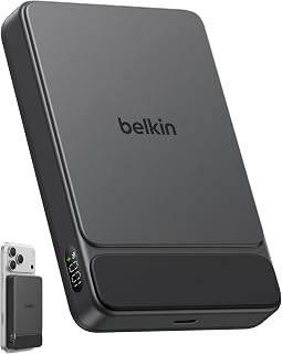 Belkin UltraCharge Magnetic Power Bank 10000mAh, USB-C…