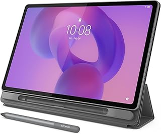 Compare Lenovo Idea Tab Plus  Lightweight Tablet  12.1″ 2.5K IPS Touchscreen Display  90Hz  MediaTek Dimensity 64008GB Memory  128GB Storage  Integrated Arm MaliG57 MC2 Tab Pen & Folio Case at KSA Price